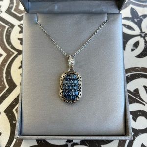 Gems en Vogue Sterling Necklace & Pendant